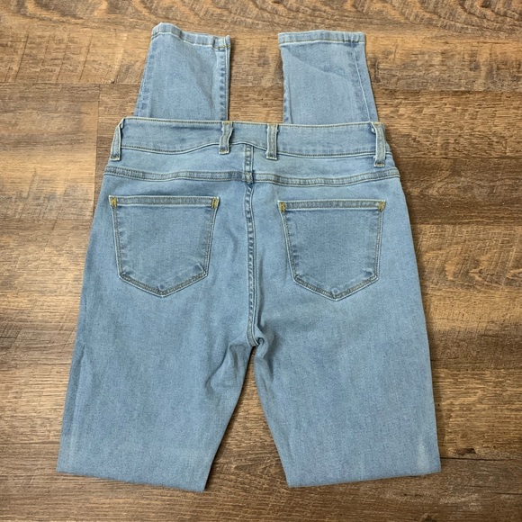 American Apparel | Light Wash Skinny Jeans - Picture 4 of 12